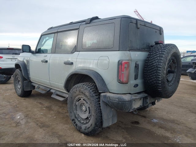 12527490 :رقم المزاد ، 1FMEE5DH3NLB72593 vin ، 2022 Ford Bronco Everglades مزاد بيع