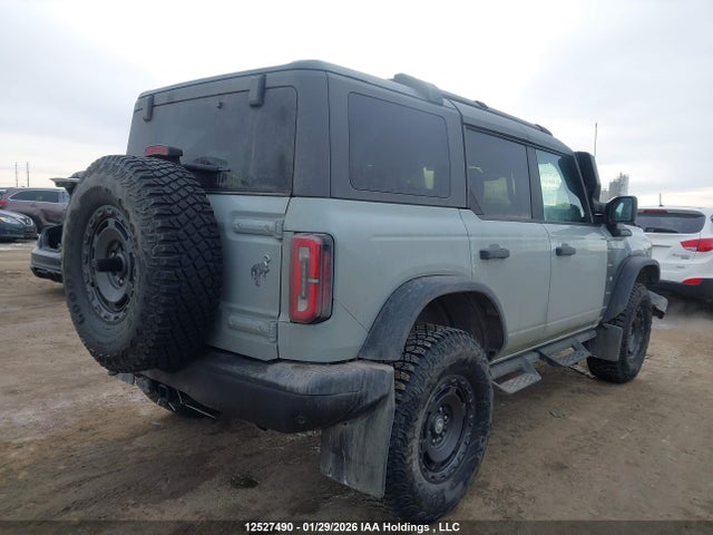 12527490 :رقم المزاد ، 1FMEE5DH3NLB72593 vin ، 2022 Ford Bronco Everglades مزاد بيع