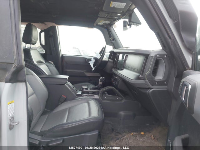 12527490 :رقم المزاد ، 1FMEE5DH3NLB72593 vin ، 2022 Ford Bronco Everglades مزاد بيع