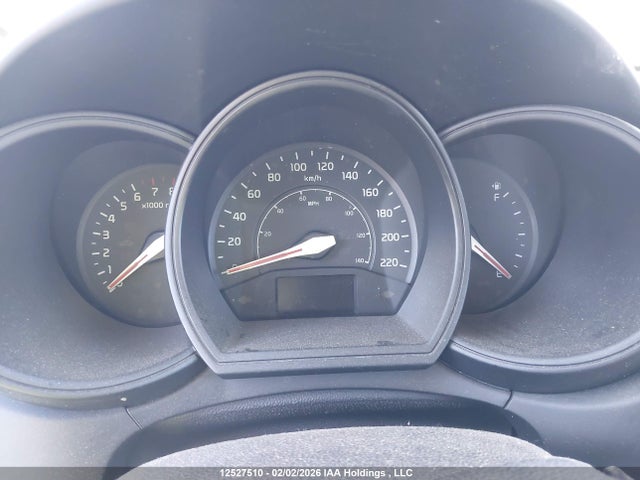 2013 Kia Rio Lx მანქანა იყიდება აუქციონზე, vin: KNADM4A31D6292621, აუქციონის ნომერი: 12527510