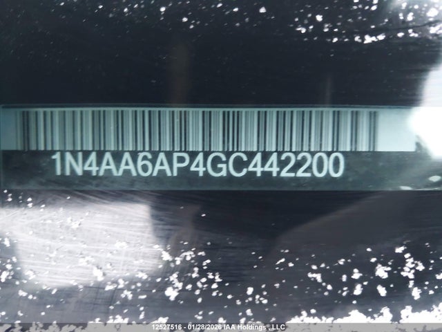 1N4AA6AP4GC442200 Nissan Maxima 3.5s/sv/sl/sr/plat