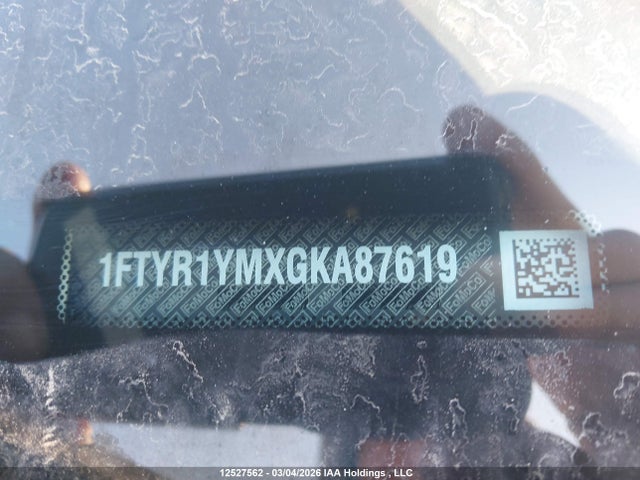 1FTYR1YMXGKA87619 Ford Transit T-250