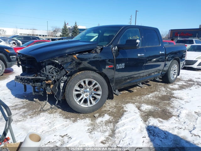 12527636 :رقم المزاد ، 1C6RR7PMXFS569232 vin ، 2015 Ram 1500 Longhorn مزاد بيع