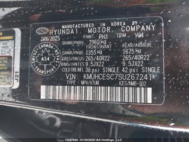 KMUHCESC7SU267241 Genesis Gv80 Prestige/advanced