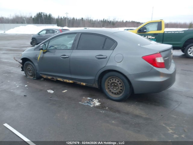 2012 Honda Civic Ex 4dr მანქანა იყიდება აუქციონზე, vin: 2HGFB2F53CH102459, აუქციონის ნომერი: 12527679