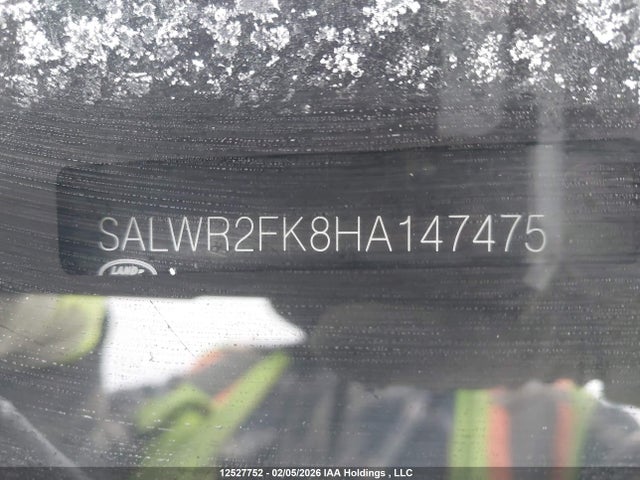 SALWR2FK8HA147475 Land Rover Range Rover Sport Hse