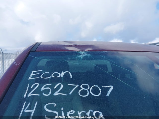 12527807 :رقم المزاد ، 1GTV2TEH1EZ409577 vin ، 2014 Gmc Sierra 1500 مزاد بيع