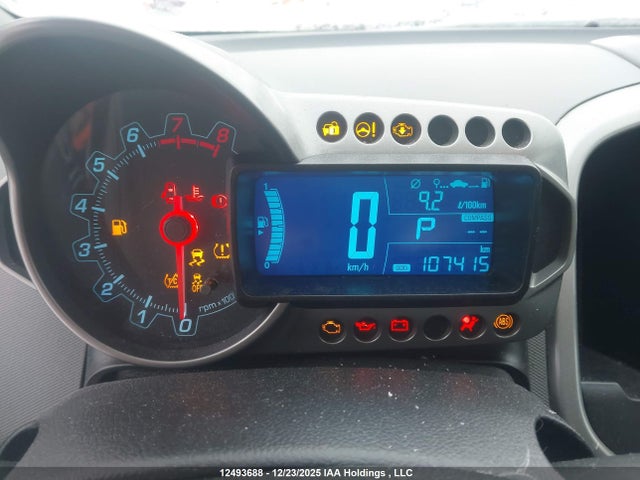 1G1JC6SB7G4164385 Chevrolet Sonic Lt Auto