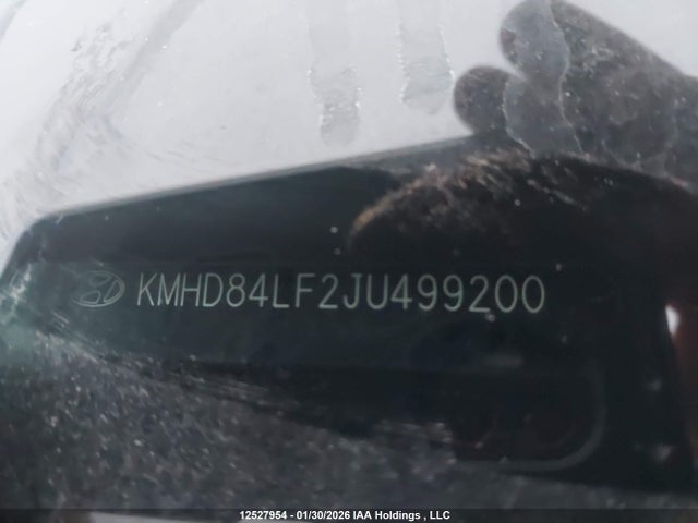 KMHD84LF2JU499200 Hyundai Elantra Gl Se