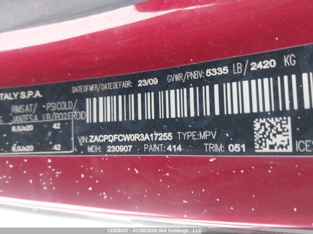 12528037 :رقم المزاد ، ZACPDFCW0R3A17255 vin ، 2024 Dodge Hornet Phev R/t مزاد بيع