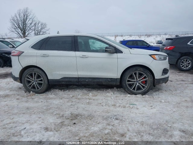 12528039 :رقم المزاد ، 2FMPK4K94LBA35702 vin ، 2020 Ford Edge Titanium مزاد بيع