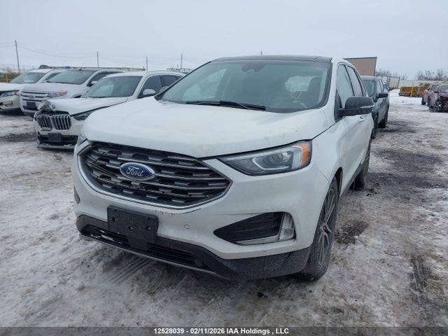 12528039 :رقم المزاد ، 2FMPK4K94LBA35702 vin ، 2020 Ford Edge Titanium مزاد بيع