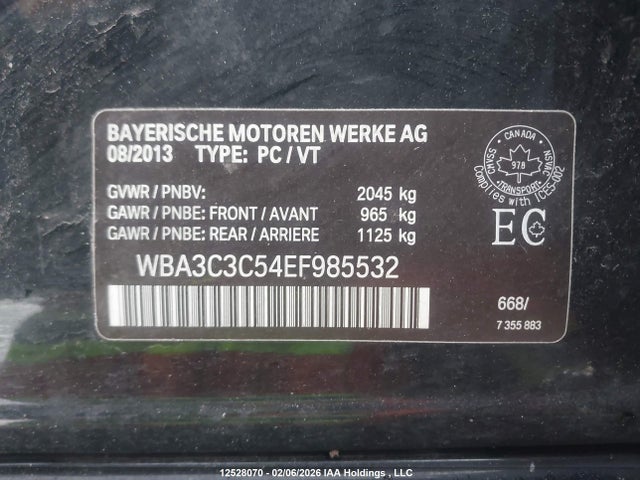 WBA3C3C54EF985532 BMW 320i Xdrive