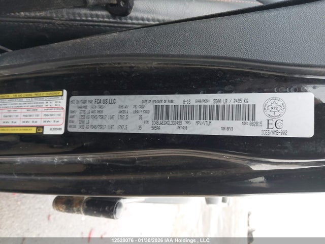 2016 Jeep Wrangler Unlimited Sahara მანქანა იყიდება აუქციონზე, vin: 1C4BJWEGXGL332499, აუქციონის ნომერი: 12528076