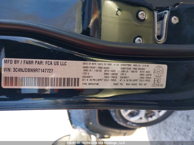 Jeep Compass North 2024 3C4NJDBN9RT147727 Image 9