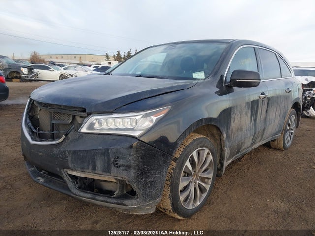 Acura Mdx Navigation Package 2015 5FRYD4H41FB501462 Image 2