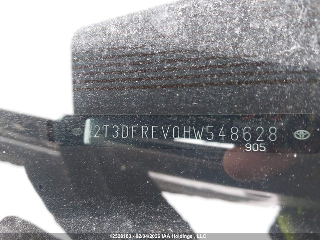 2T3DFREV0HW548628 Toyota Rav4 Limited/se/platinum