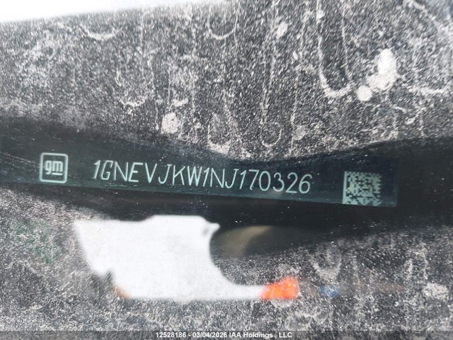 1GNEVJKW1NJ170326 Chevrolet Traverse Rs