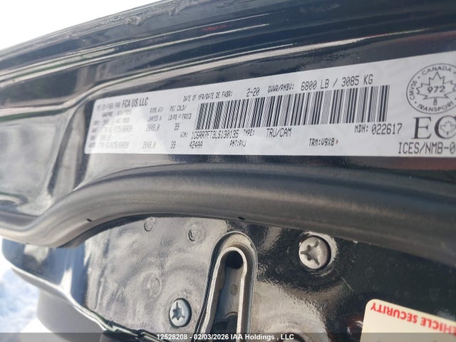 1C6RR7FT3LS130135 RAM 1500 Classic St