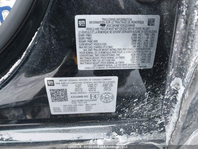 2GC1KNEY2S1110940 Chevrolet Silverado K2500 Heavy Duty Lt