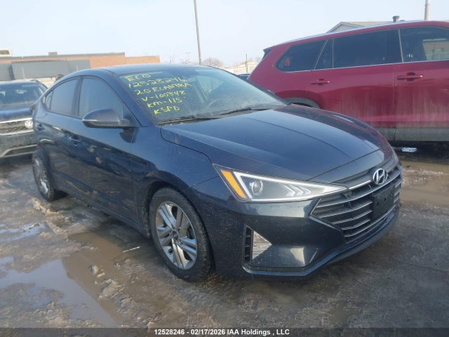 12528246 :رقم المزاد ، KMHD84LF9LU100348 vin ، 2020 Hyundai Elantra Preferred With Sun And Safety Package Auto Ivt مزاد بيع
