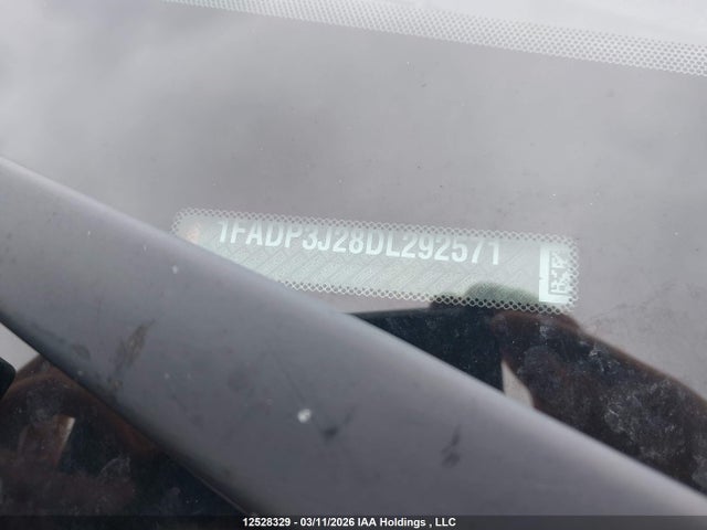 2013 Ford Focus მანქანა იყიდება აუქციონზე, vin: 1FADP3J28DL292571, აუქციონის ნომერი: 12528329
