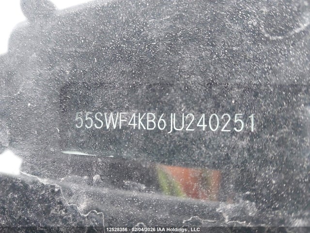 55SWF4KB6JU240251 Mercedes-Benz C 300 4matic