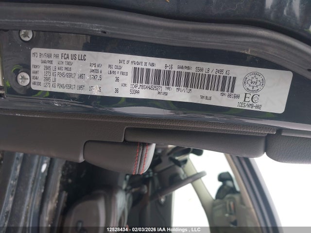 1C4PJMBSXHW525271 Jeep Cherokee Trailhawk