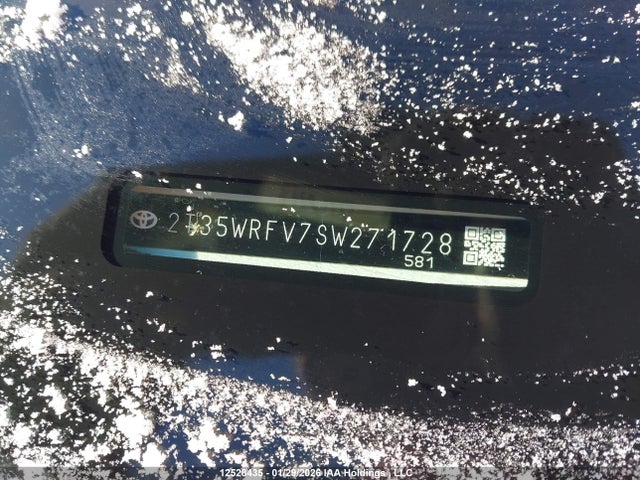 12528435 :رقم المزاد ، 2T35WRFV7SW271728 vin ، 2025 Toyota Rav4 Xse مزاد بيع
