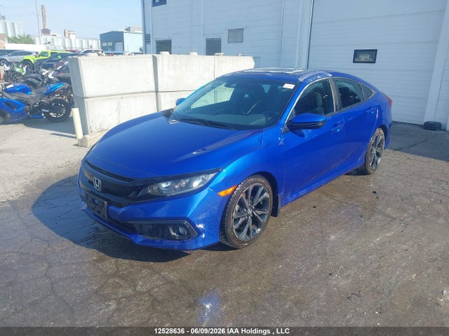 2020 Honda Civic Sport მანქანა იყიდება აუქციონზე, vin: 2HGFC2F80LH024603, აუქციონის ნომერი: 12528636