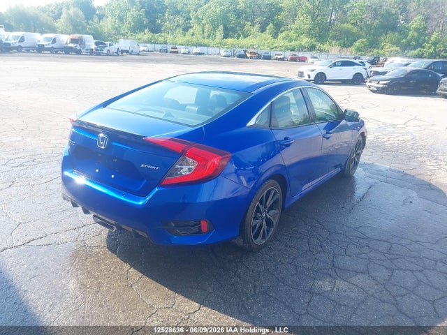 2020 Honda Civic Sport მანქანა იყიდება აუქციონზე, vin: 2HGFC2F80LH024603, აუქციონის ნომერი: 12528636