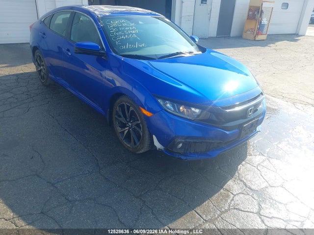 2020 Honda Civic Sport მანქანა იყიდება აუქციონზე, vin: 2HGFC2F80LH024603, აუქციონის ნომერი: 12528636