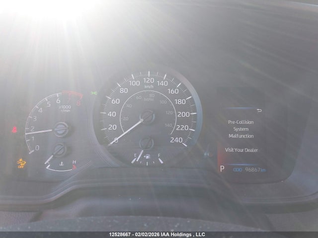 12528667 :رقم المزاد ، 5YFBPMBE9NP278297 vin ، 2022 Toyota Corolla L مزاد بيع