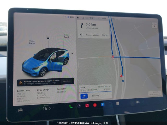 5YJYGDEF7LF039032 Tesla Model Y Long Range/performance
