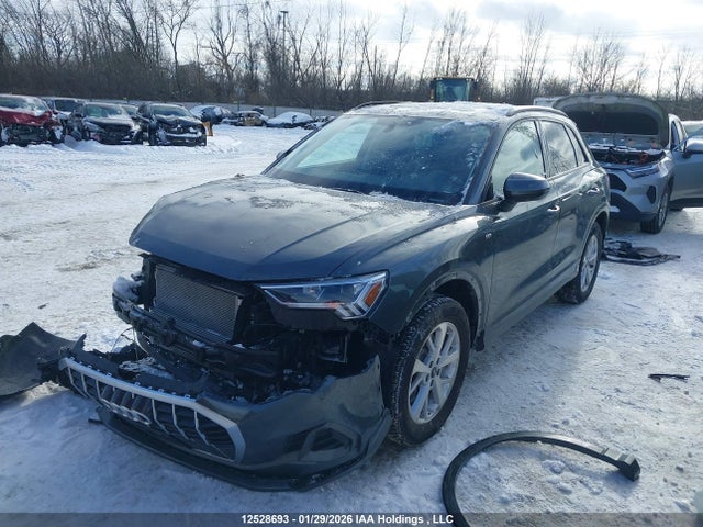Auction sale of the 2025 Audi Q3 Premium S Line 45, vin: WA1DECF30S1033447, lot number: 12528693