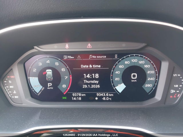 Auction sale of the 2025 Audi Q3 Premium S Line 45, vin: WA1DECF30S1033447, lot number: 12528693