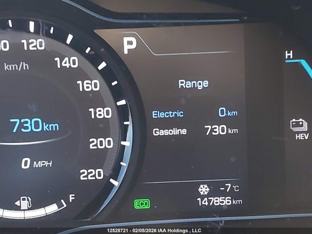 KMHC65LD0KU107550 Hyundai Ioniq
