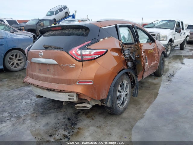 Aukcja sprzedaży 2016 Nissan Murano S/sl/sv/platinum, vin: 5N1AZ2MH4GN135156, numer aukcji: 12528738