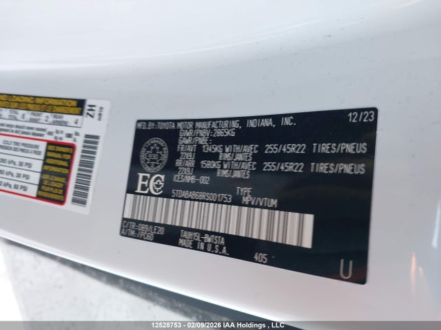 Lexus Tx 500h 2024 5TDABAB68RS001753 Image 9
