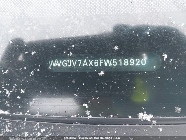 WVGJV7AX6FW518920 Volkswagen Tiguan