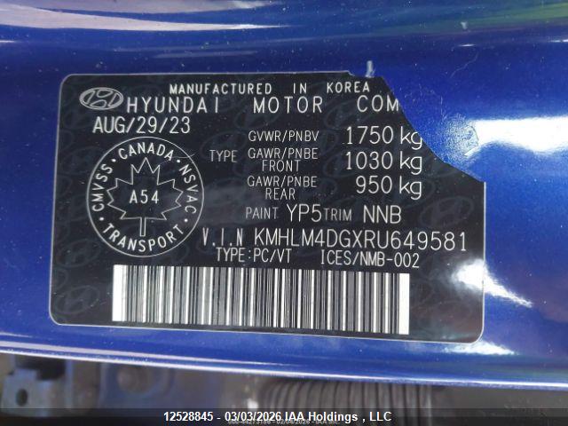 Aukcja sprzedaży 2024 Hyundai Elantra, vin: KMHLM4DGXRU649581, numer aukcji: 12528845