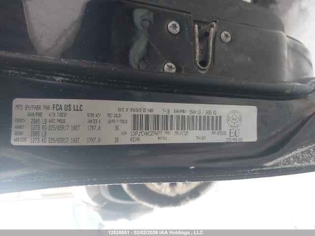 Jeep Cherokee North 2019 1C4PJMCX0KD274077 Image 9