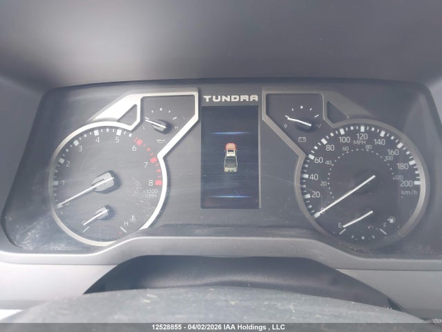 12528855 :رقم المزاد ، 5TFLA5DA1NX007774 vin ، 2022 Toyota Tundra Sr مزاد بيع