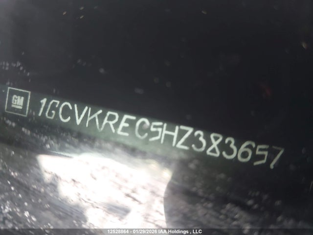 1GCVKREC5HZ383657 Chevrolet Silverado K1500 Lt