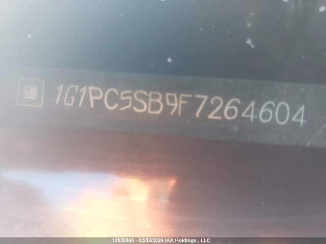 Chevrolet CRUZE LT 2015 1G1PC5SB9F7264604 Image 9