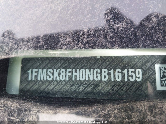 1FMSK8FH0NGB16159 Ford Explorer Limited