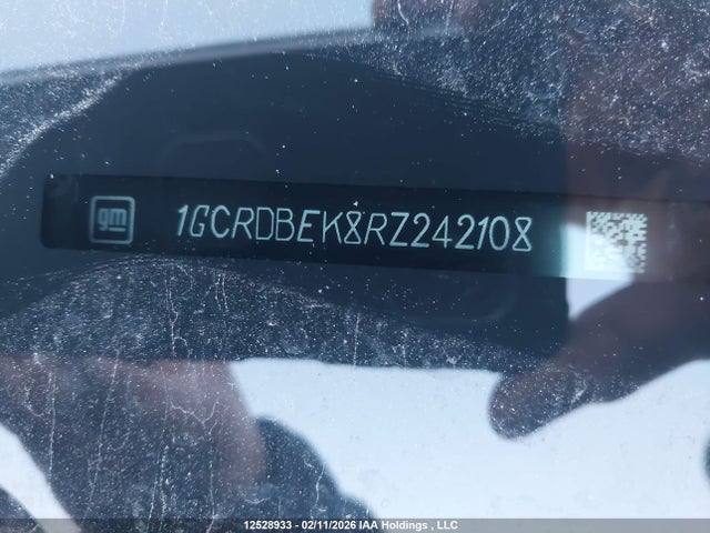 1GCRDBEK8RZ242108 Chevrolet Silverado K1500 Custom