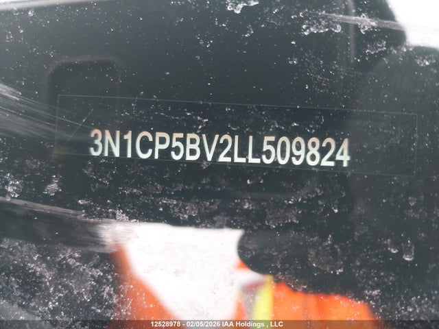 3N1CP5BV2LL509824 Nissan KICKS S