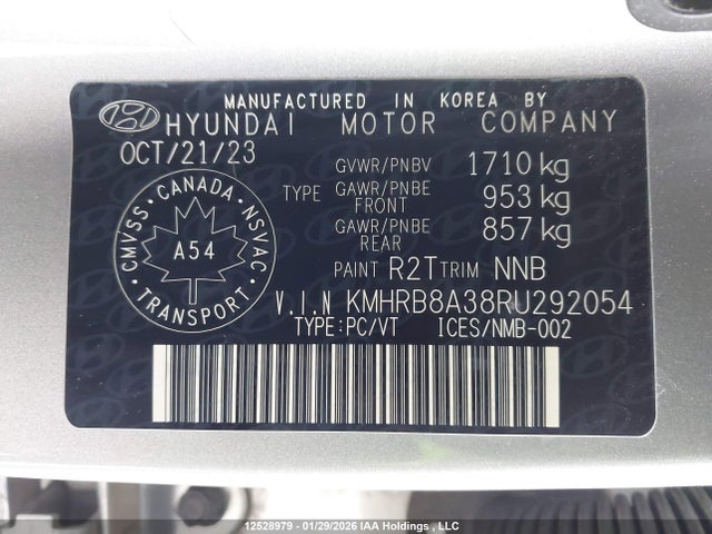 Hyundai Venue Essential 2024 KMHRB8A38RU292054 Image 9