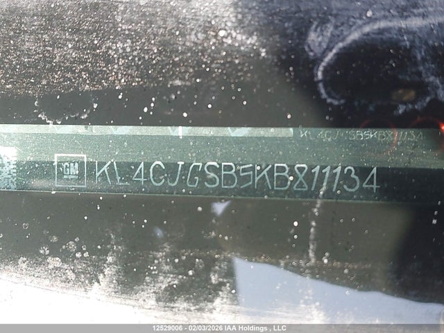 KL4CJGSB5KB811134 Buick Encore